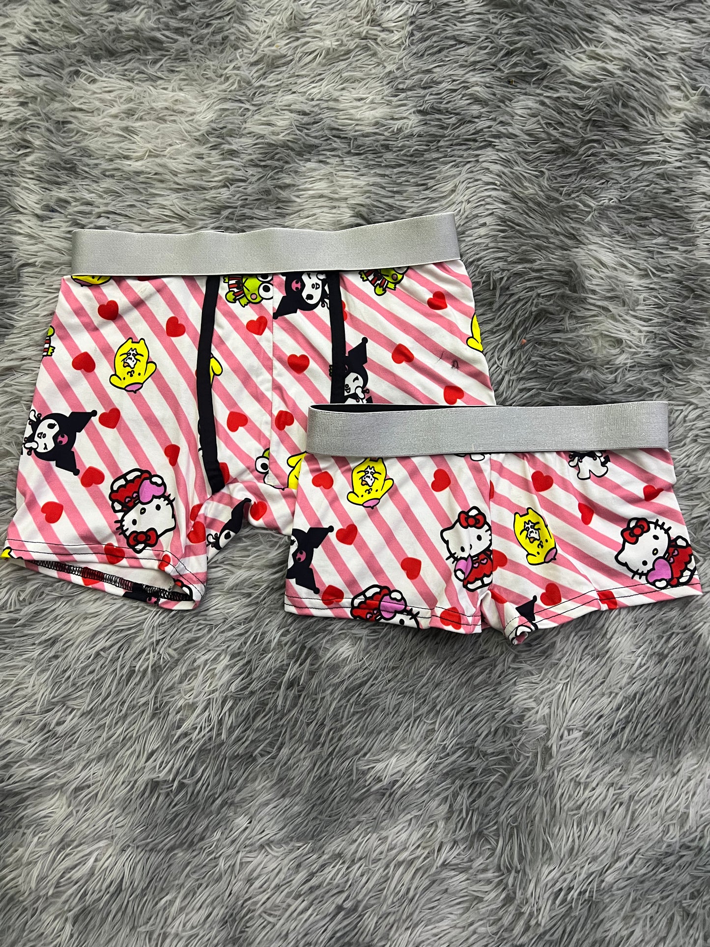 Hello Kitty Boxer Matching Set With Kuromi Print 😍