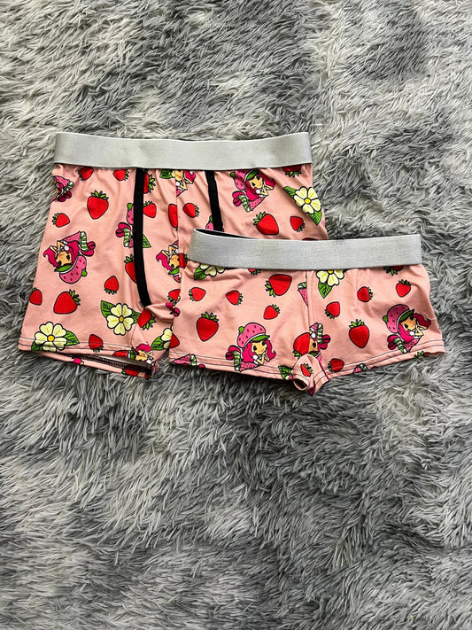 Strawberry Shortcake Matching Boxers - Fundies