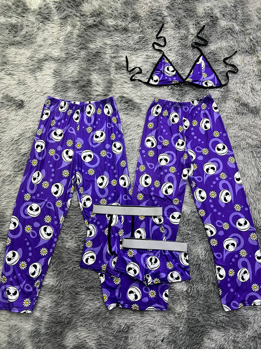 Purple jack 5 pcs pajama duo