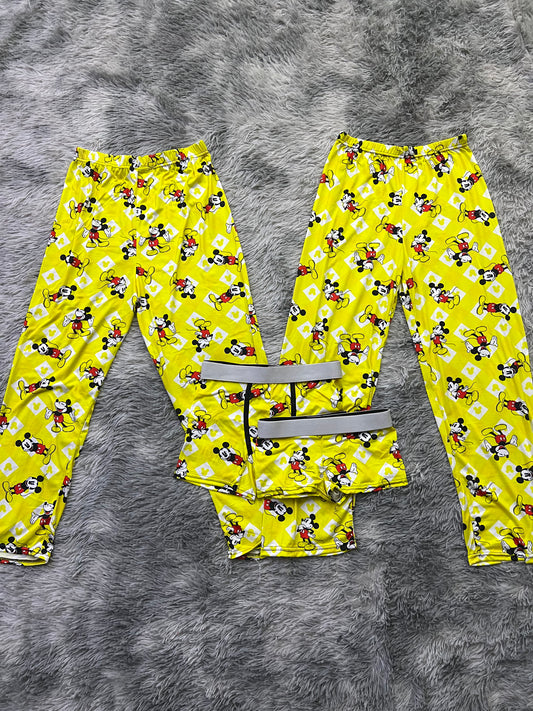 Mickey Yellow 5 piece pajama set 🐭🛌
