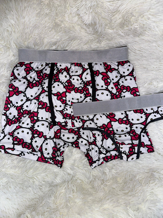 Hello kitty couples matching underwear MIXED SIZES