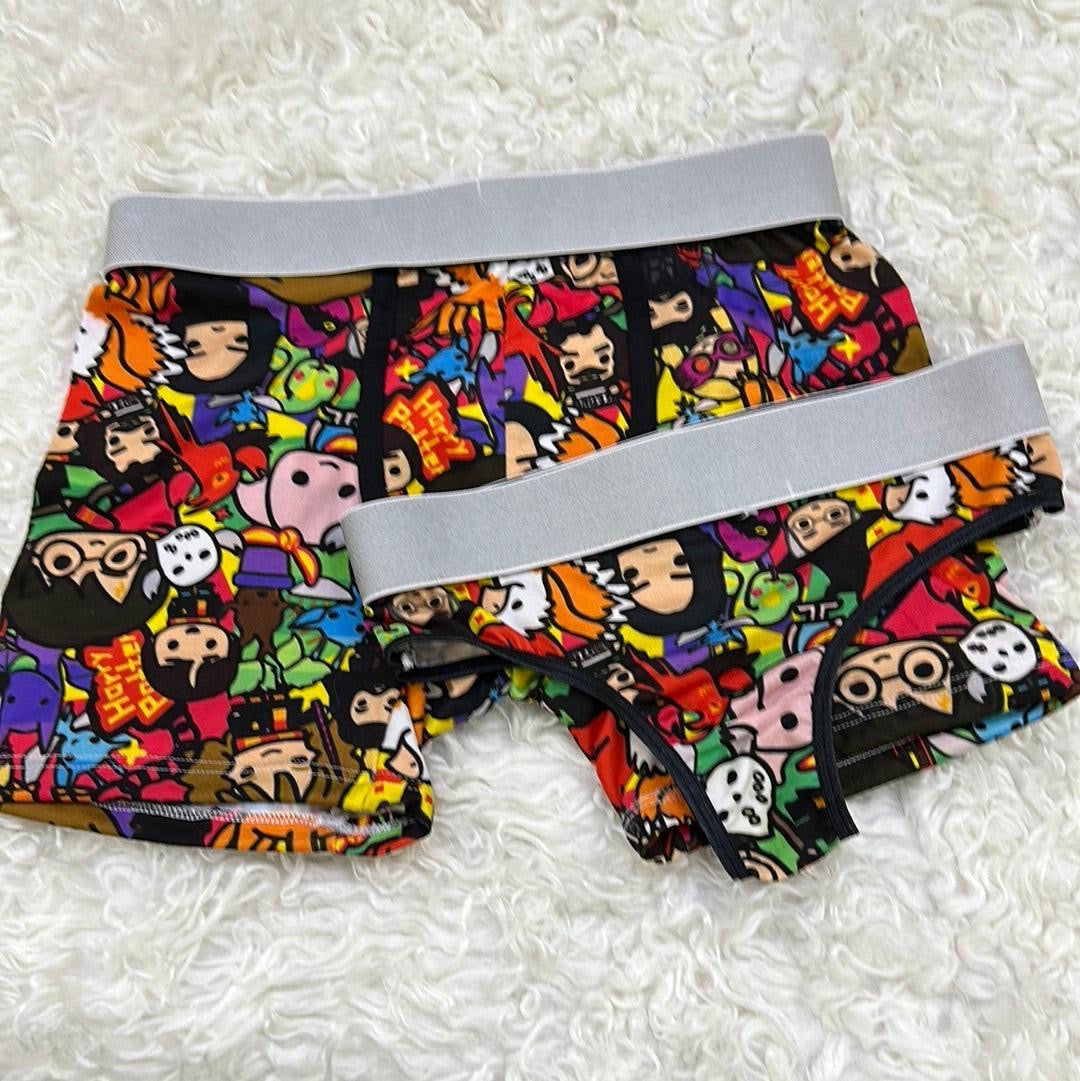 Harry Potter  couples matching underwear MIXED SIZES