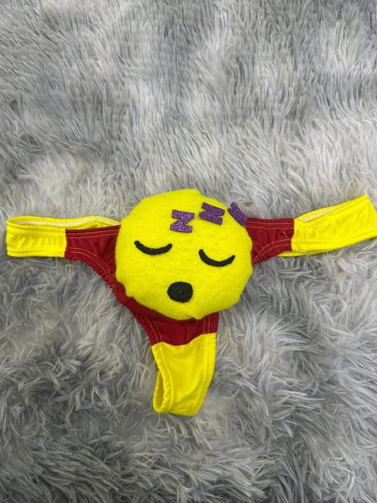Sleeping emoji Funny thong