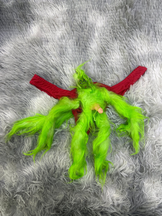 Monkey grinch Funny thong