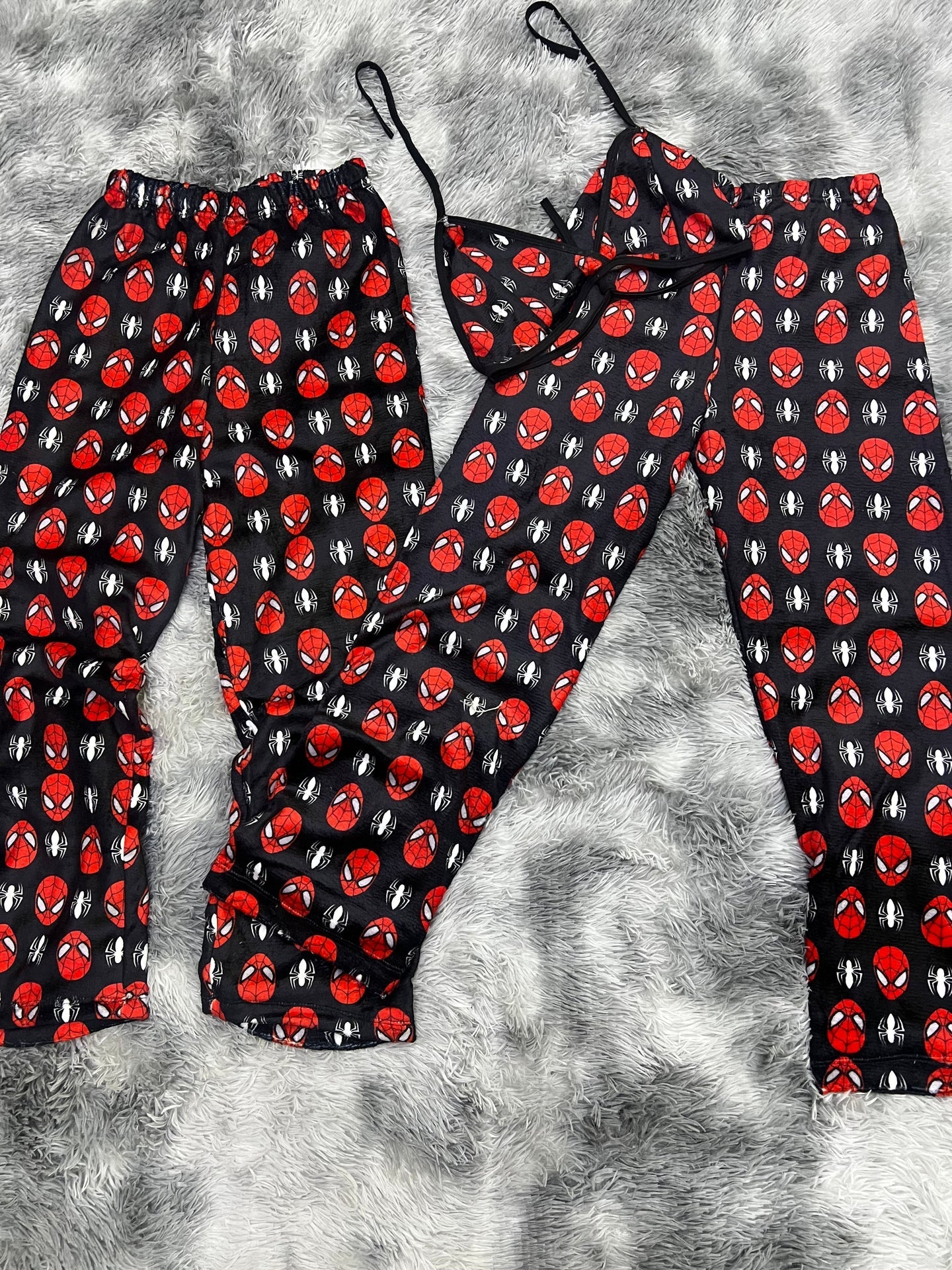 Spider-Man Red Matching Plushie PJs - Fundies