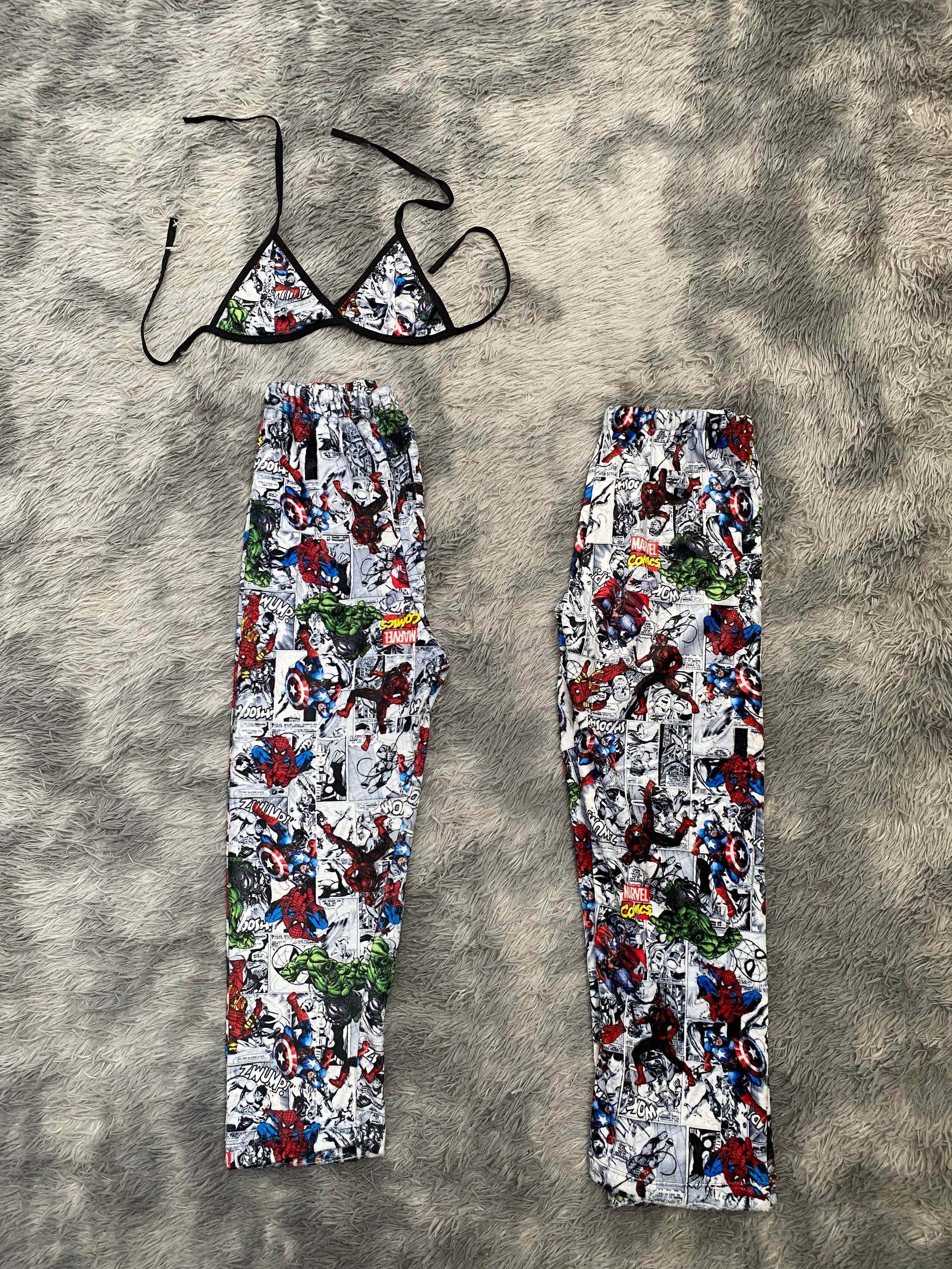 Marvel Comics Matching Plushie PJs - Fundies
