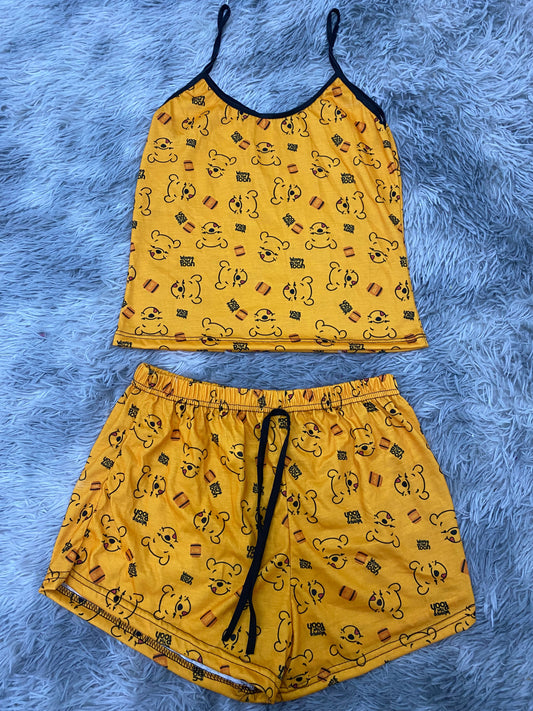 Winnie Pooh Women's Pajama Set - Fundies