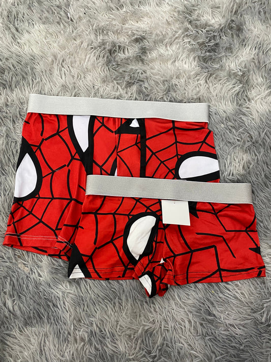 Spideman Mascara Matching Boxers