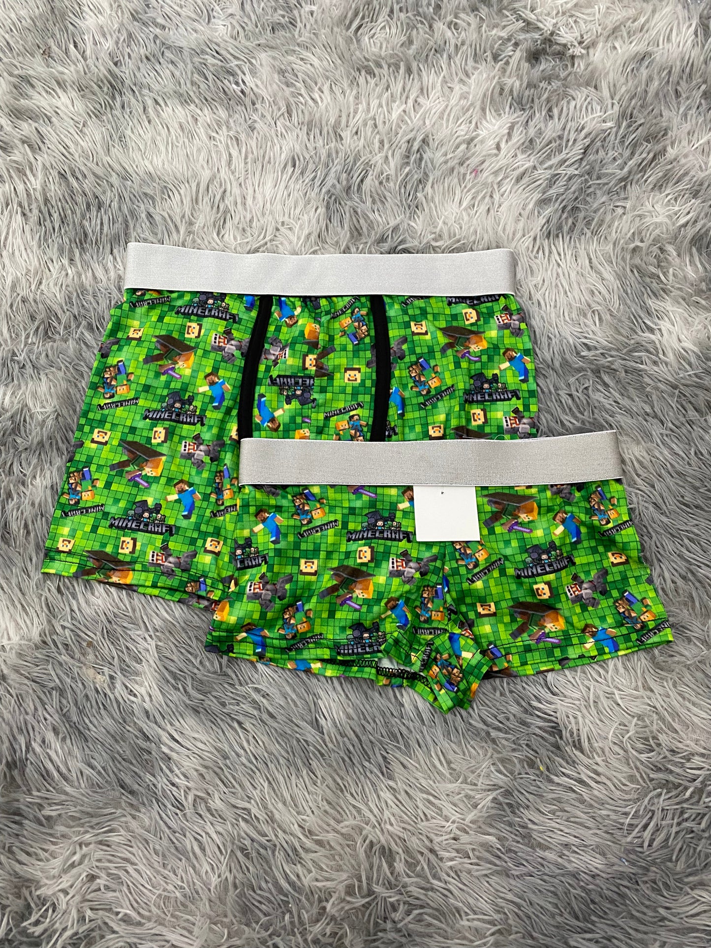 Minecraft Characters Matching Boxer & Boxer Set for Couples