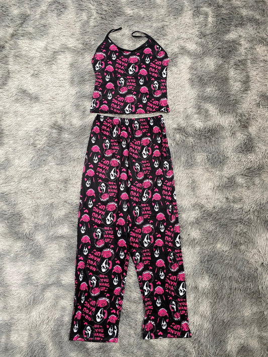 Scream Pajama Top & Pants Set