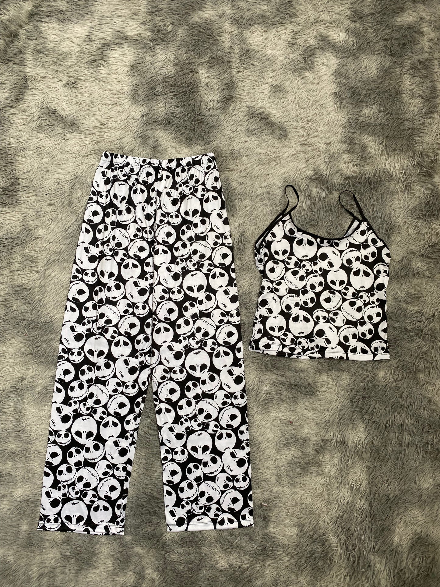 Jack Faces Pajama Top & Pants Set