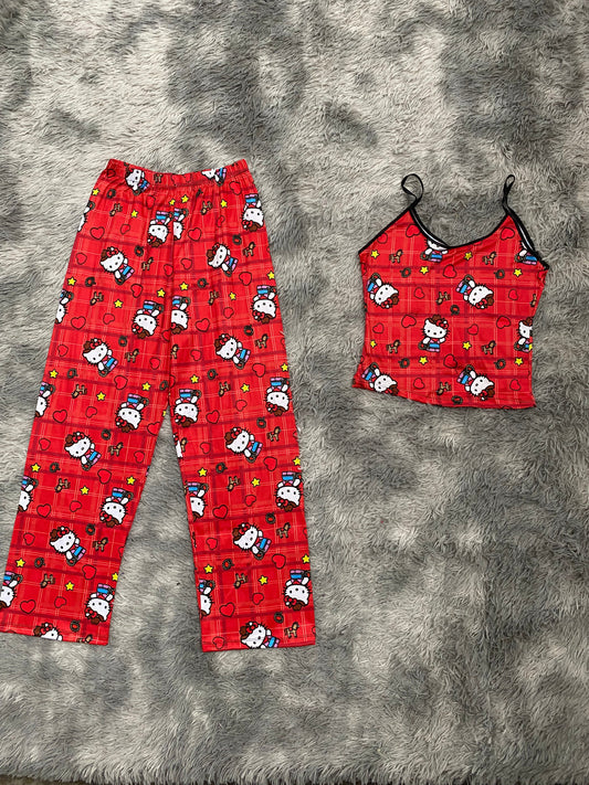 Hello Kitty Cowgirl Women's Pajama Set