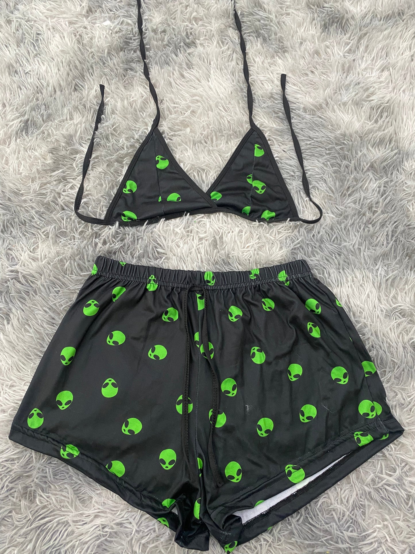 Aliens Top & Shorts Set