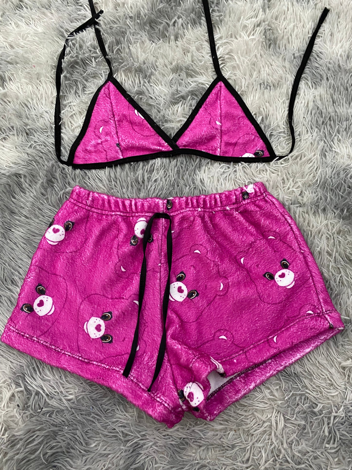 Care Bear Pink Top & Shorts Set