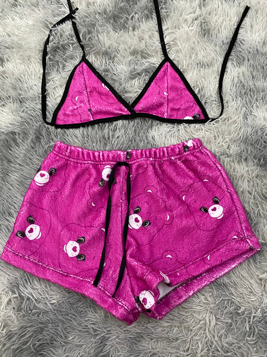 Care Bear Pink Top & Shorts Set