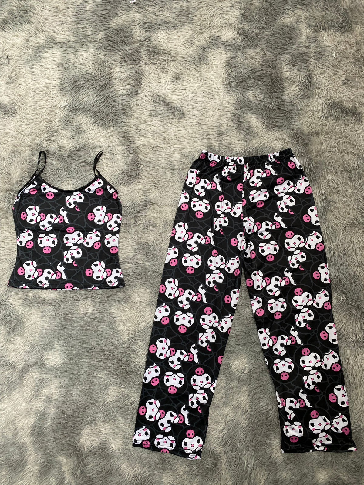 Kuromi Faces Women's Pajama Set