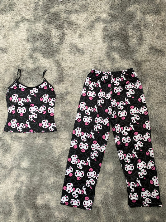 Kuromi Faces Women's Pajama Set
