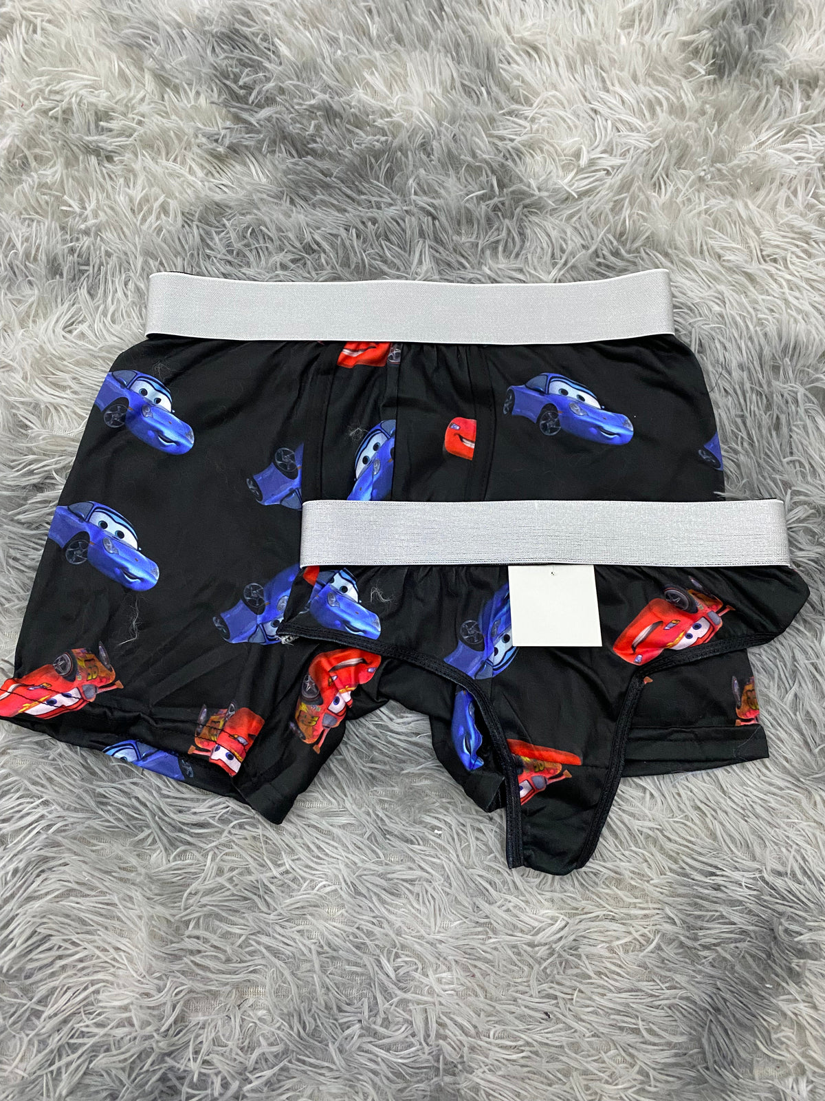 McQueen And Sally Background Black Duo With Thong