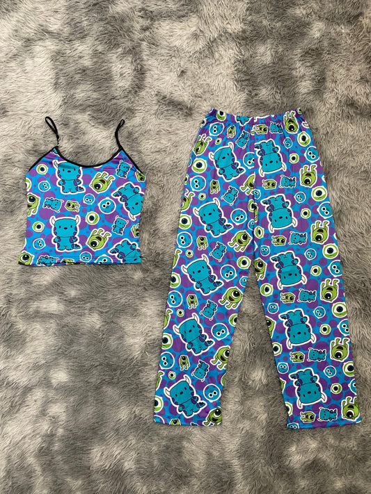 Monsters Inc Women's Pajama Set