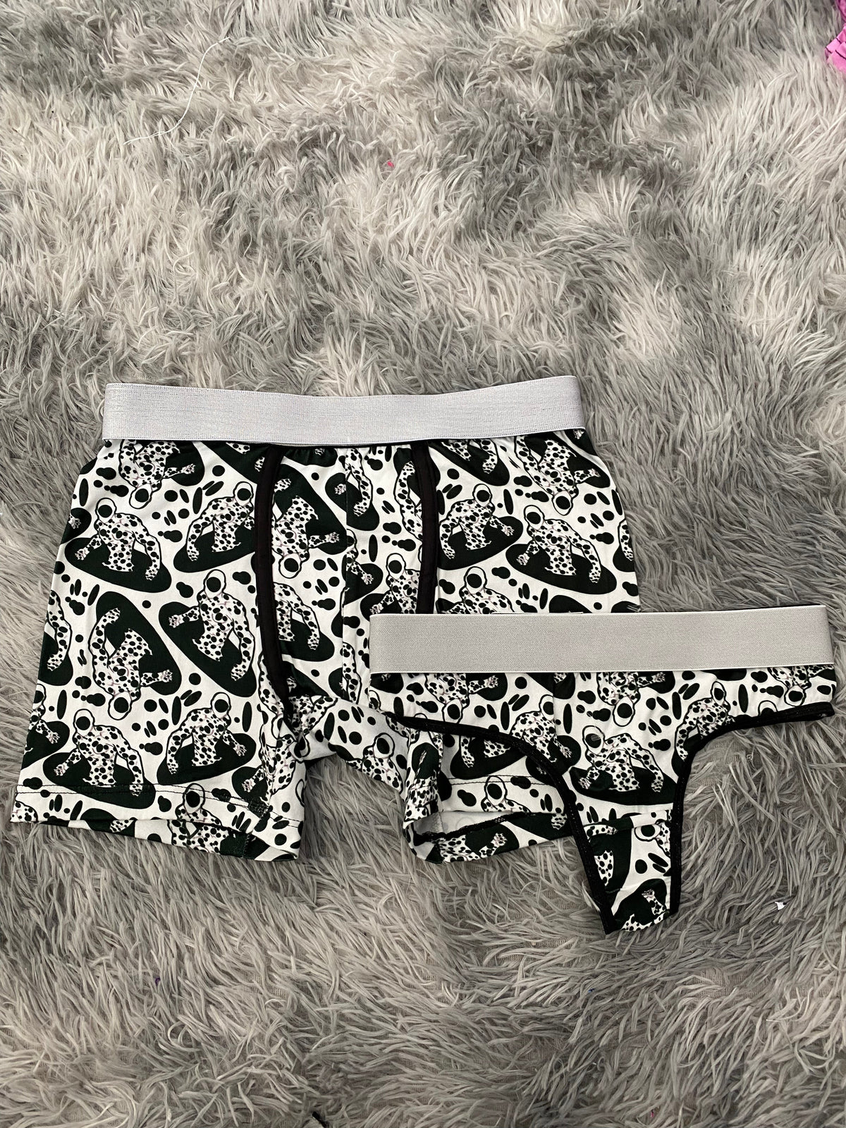 Men With Spots & Dots Matching Boxer & Thong