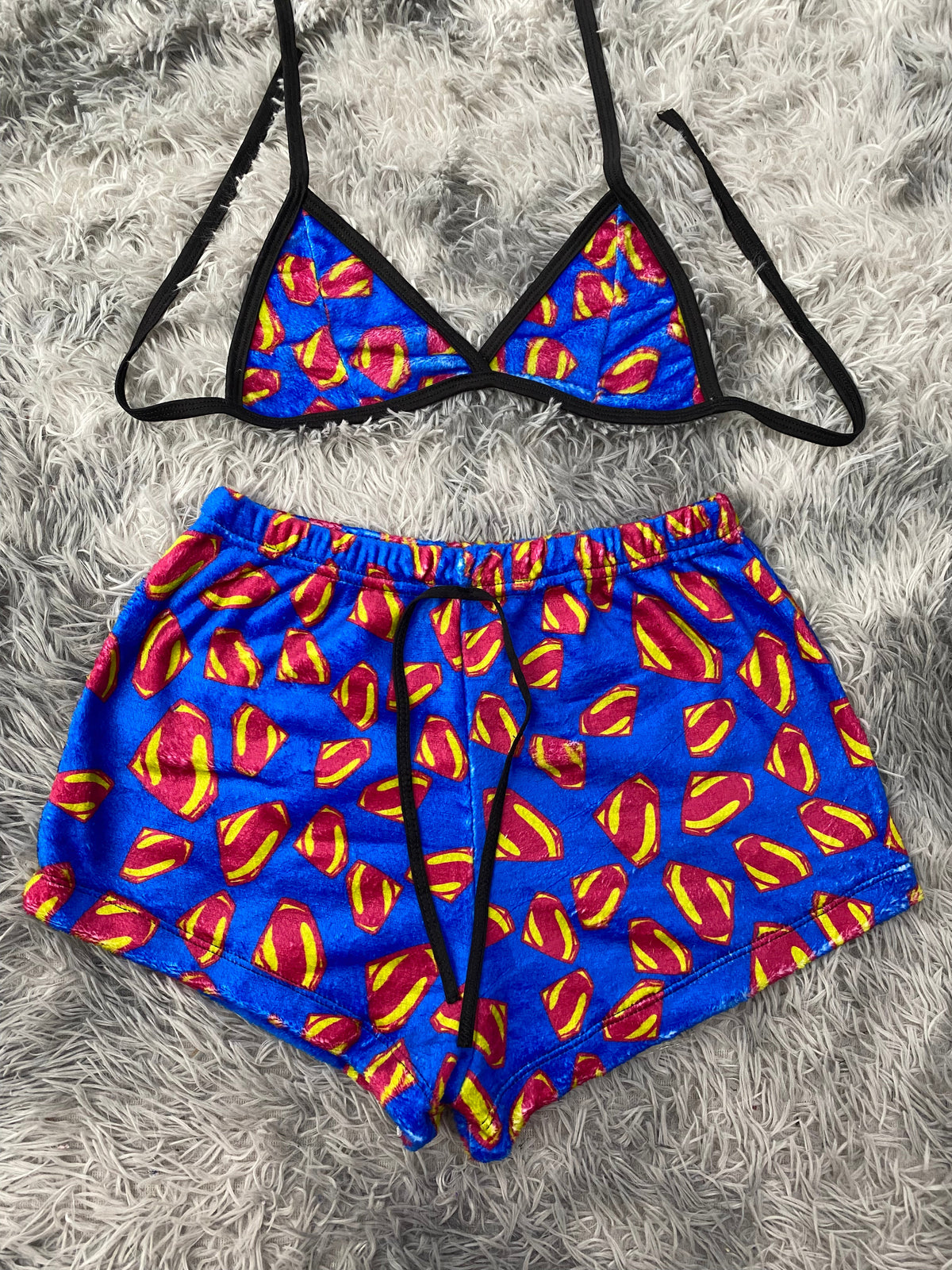 Super Man Classic Matching Top & Short