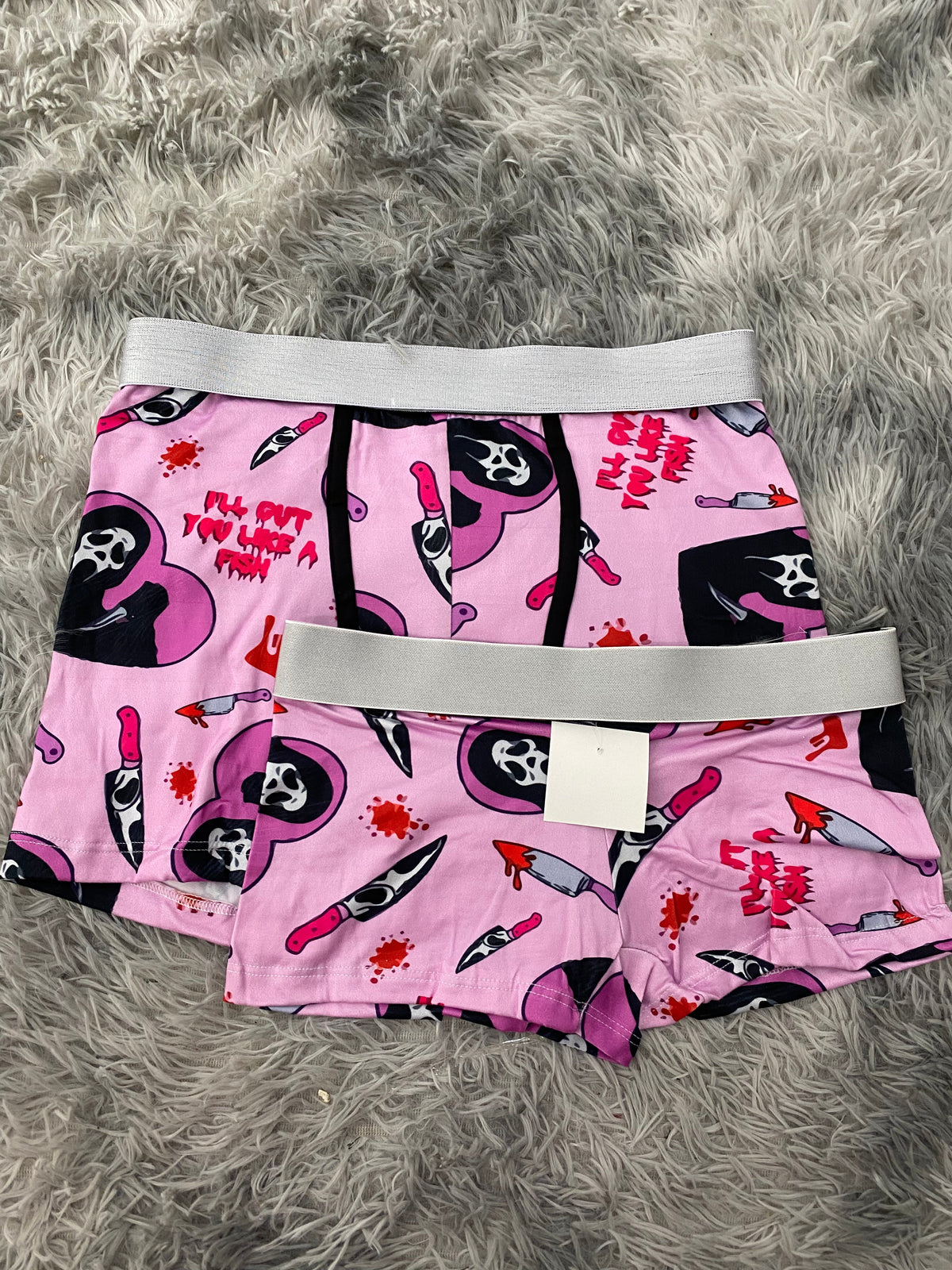 Scream Pink Matching Boxers