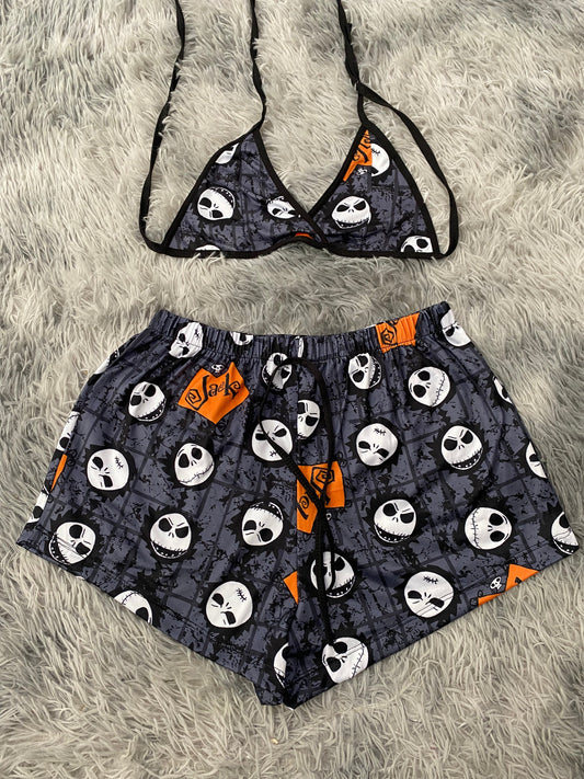Jack Orange Top And Short PJs