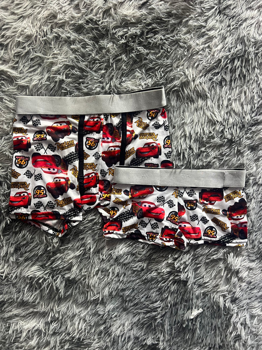 McQueen matching boxers For Couples Cozy Night