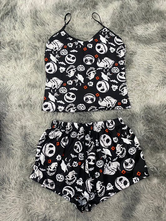 Jack & Oogie Women's PJ Set - Shorts