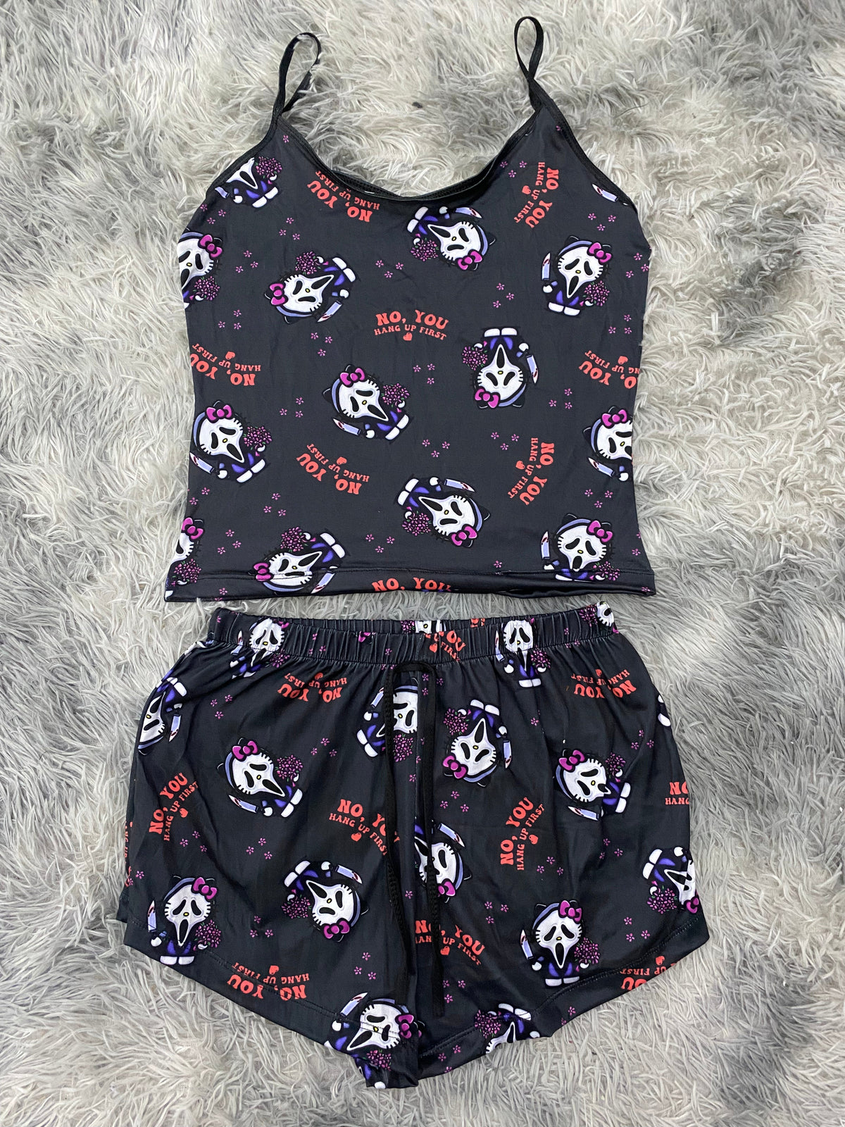Kitty & Scream Women's PJ Set - Shorts
