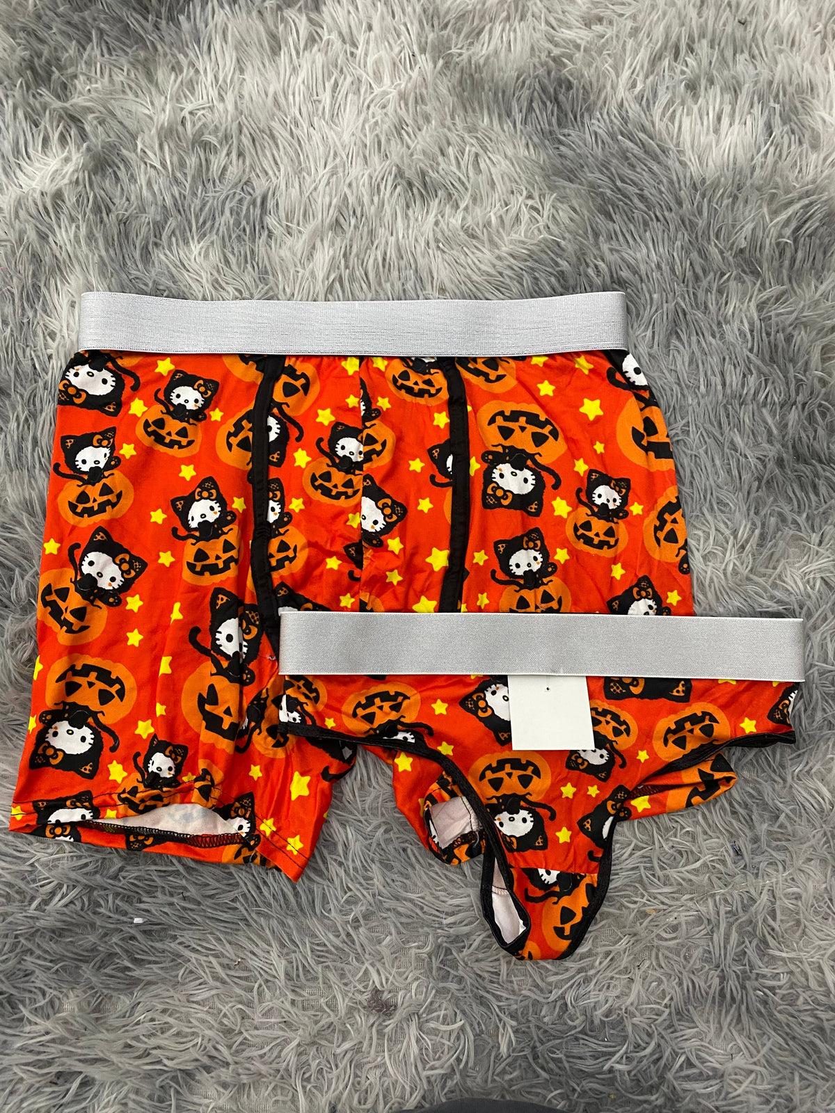 Kitty Suit Cat Halloween Duo With Thong