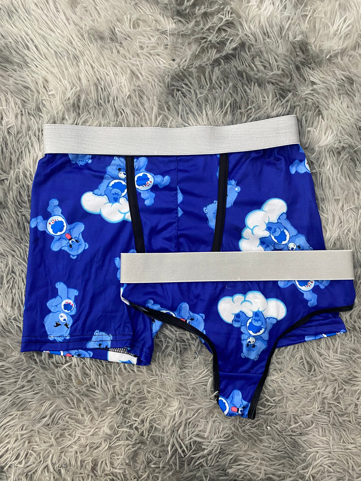Care Bears Navy Matching Boxer & Thong