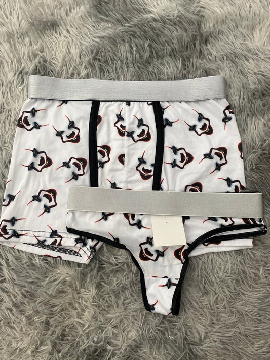 It Faces Matching Boxer & Thong