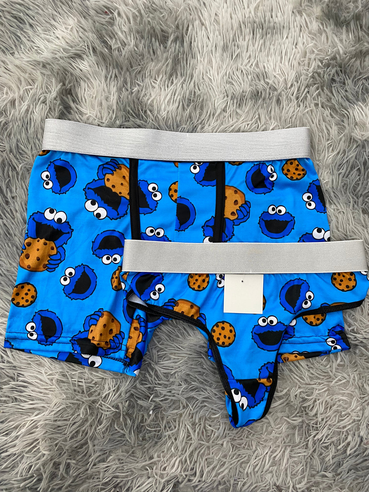 Mr Cookie Monster Duo With Thong