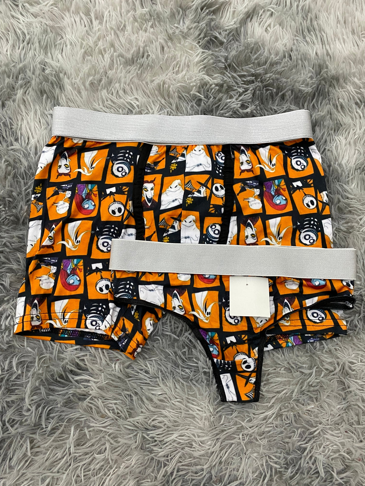 Jack Plaid Orange Duo With Thong