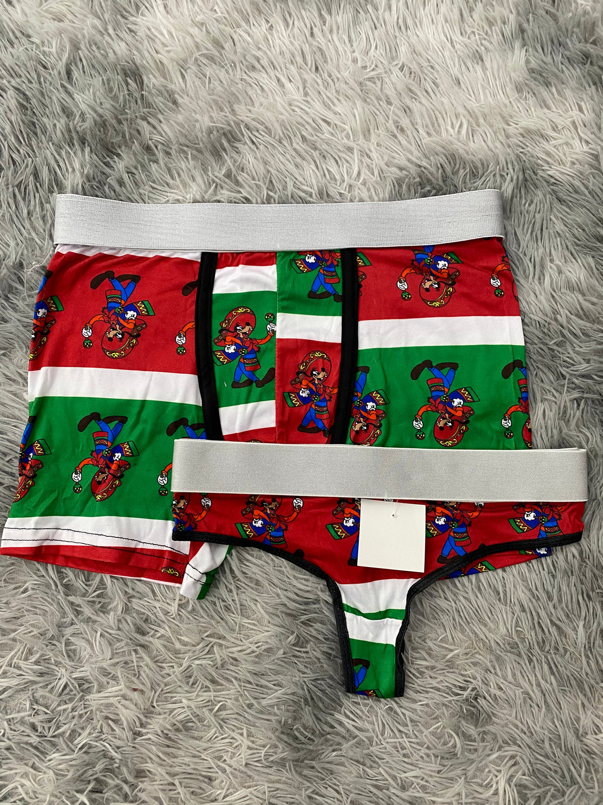 Goofy Mexico Duo With Thong