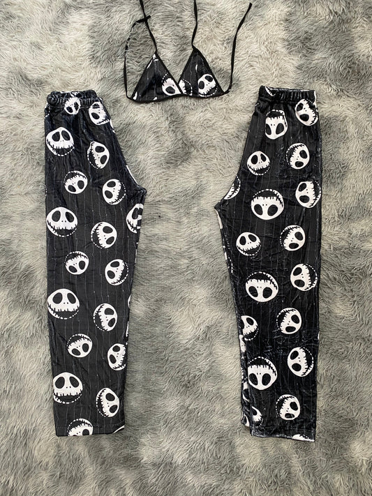 Jack Faces & Webs Matching Plush PJs