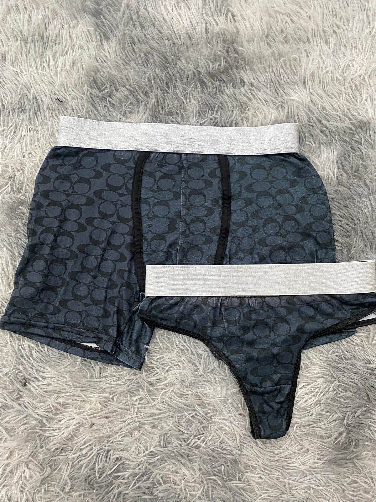Coach Blue Duo With Thong