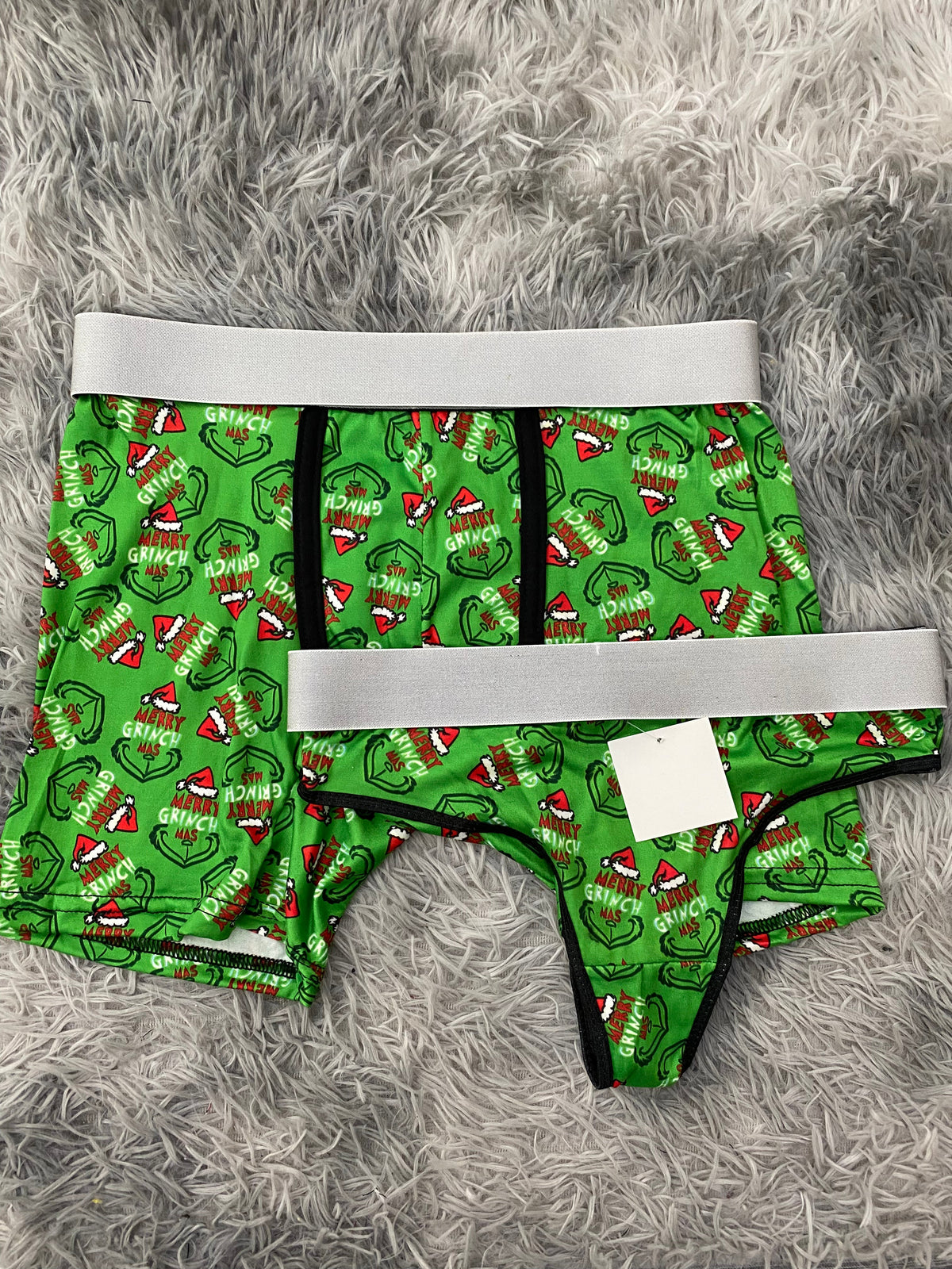 Merry Grinch Duo With Thong