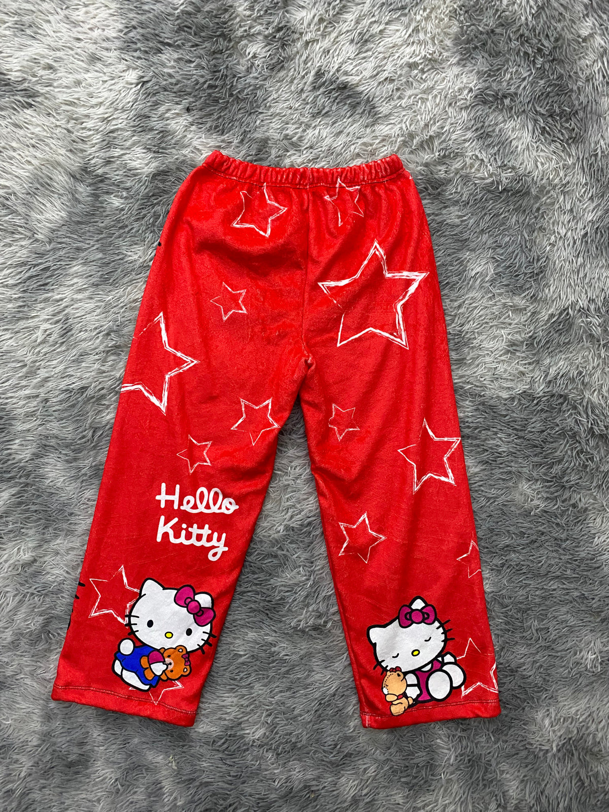 Kitty Teddy & Stars Pajama Pants