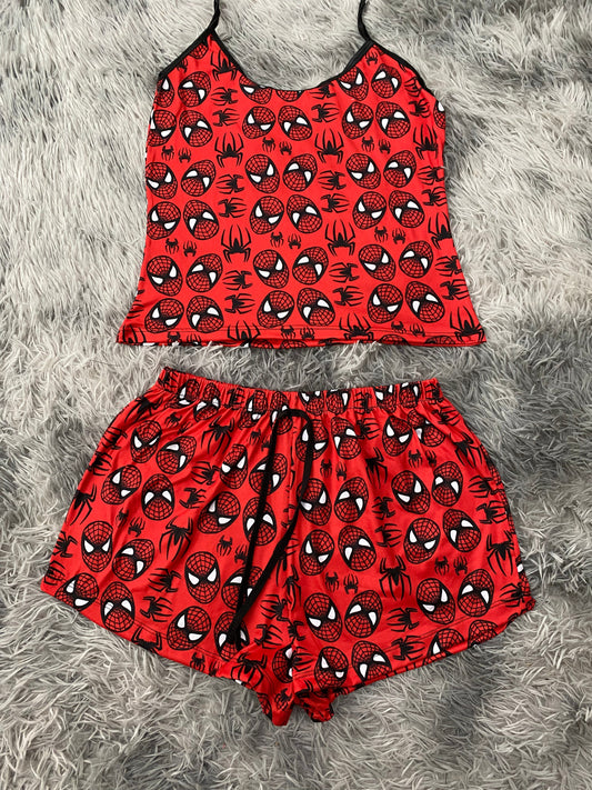 Spiderman Classic Women's PJ Set - Shorts