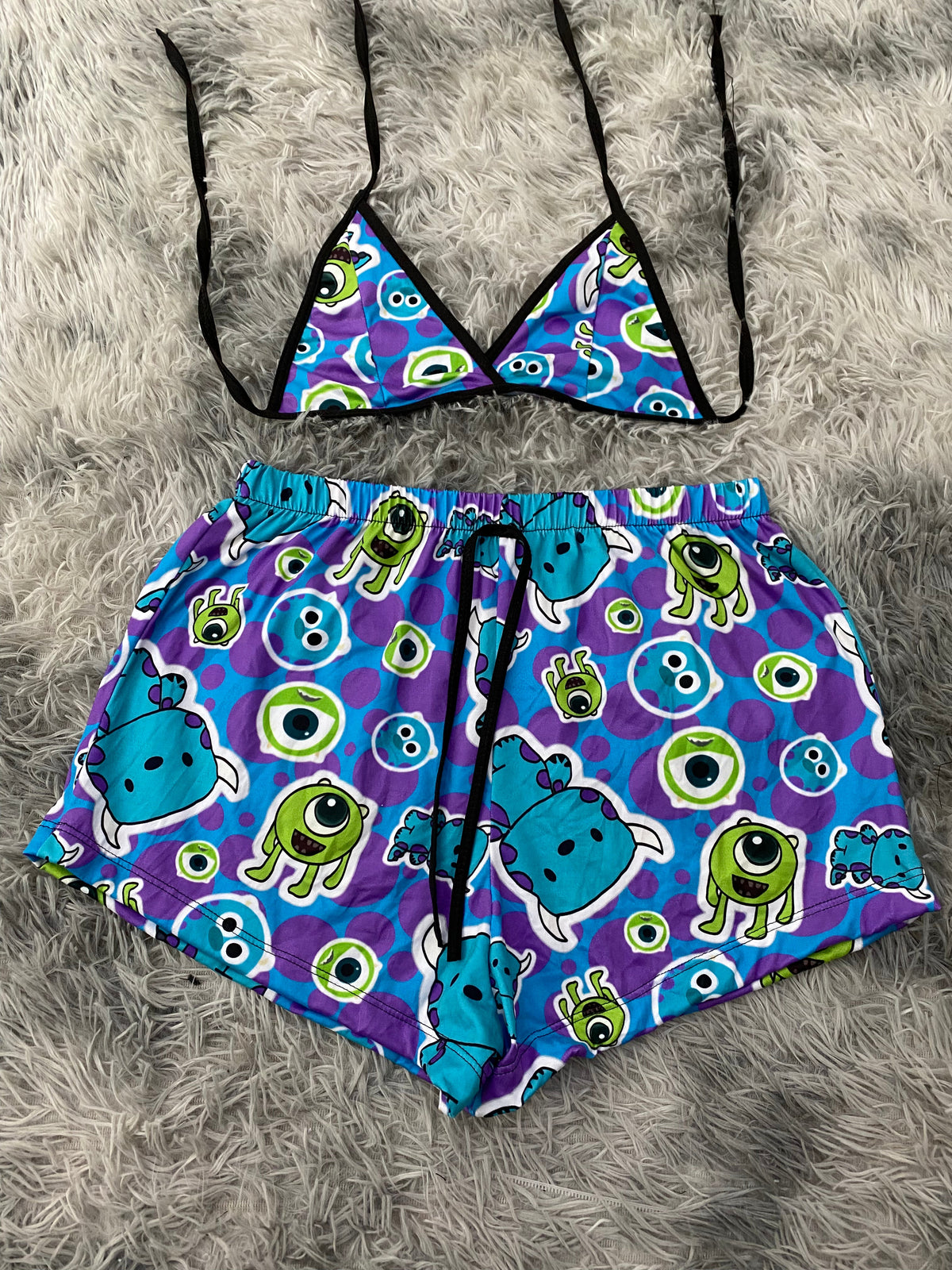 Monsters Inc Matching Top & Short