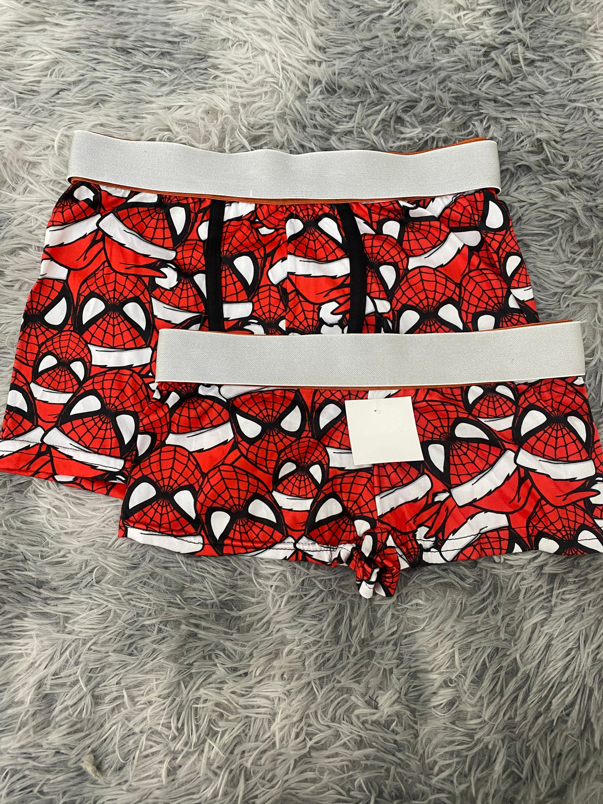 Spidey With Hat Christmas Matching Boxers