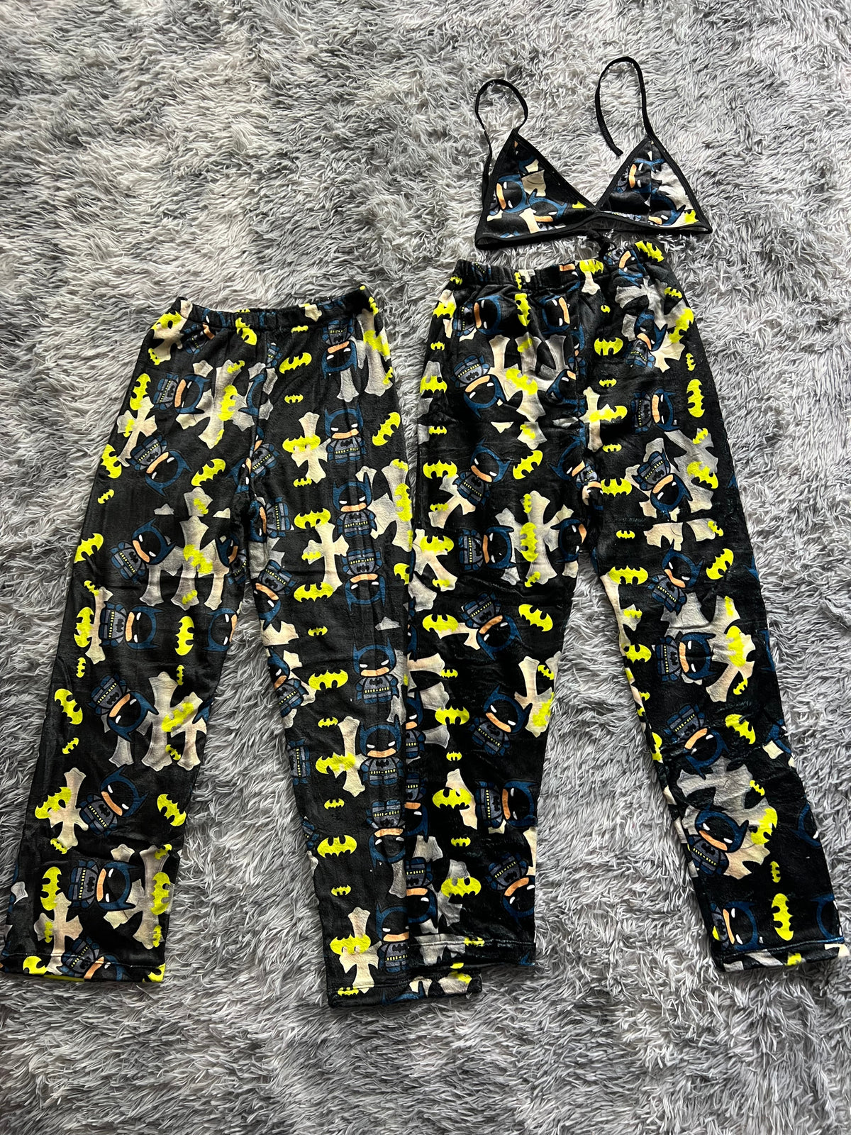 Batman Crucess Matching Plushie PJs