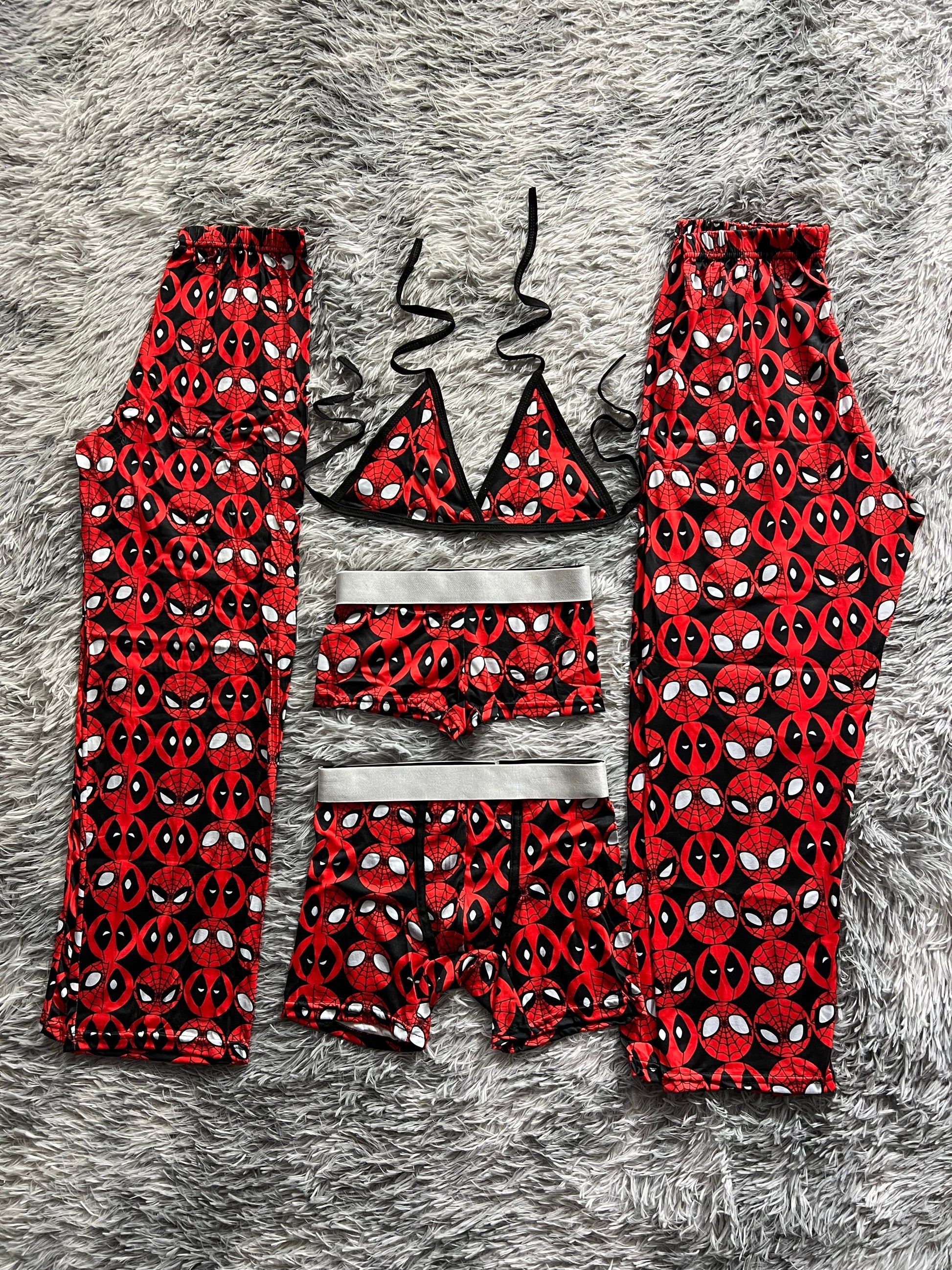 Deadpool 5 Piece PJ - Fundies