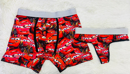 Cars McQueen Red Duo With Thong