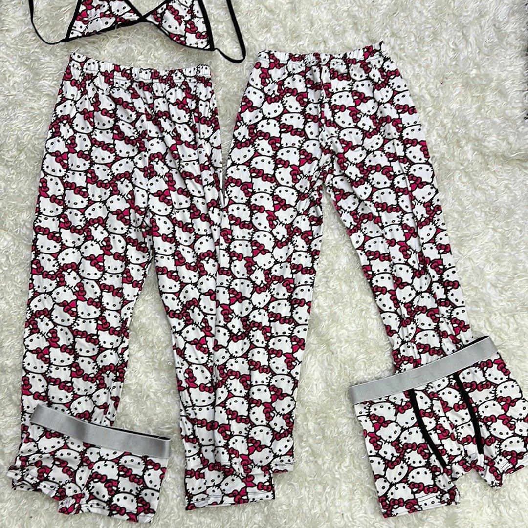 Hello Kitty Faces 5 Piece PJ - Fundies