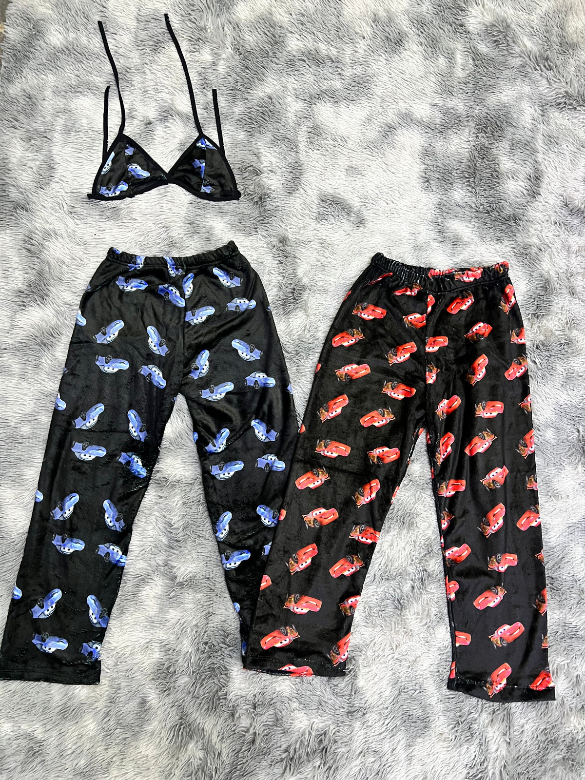 McQueen And Sally Matching Plushie PJs
