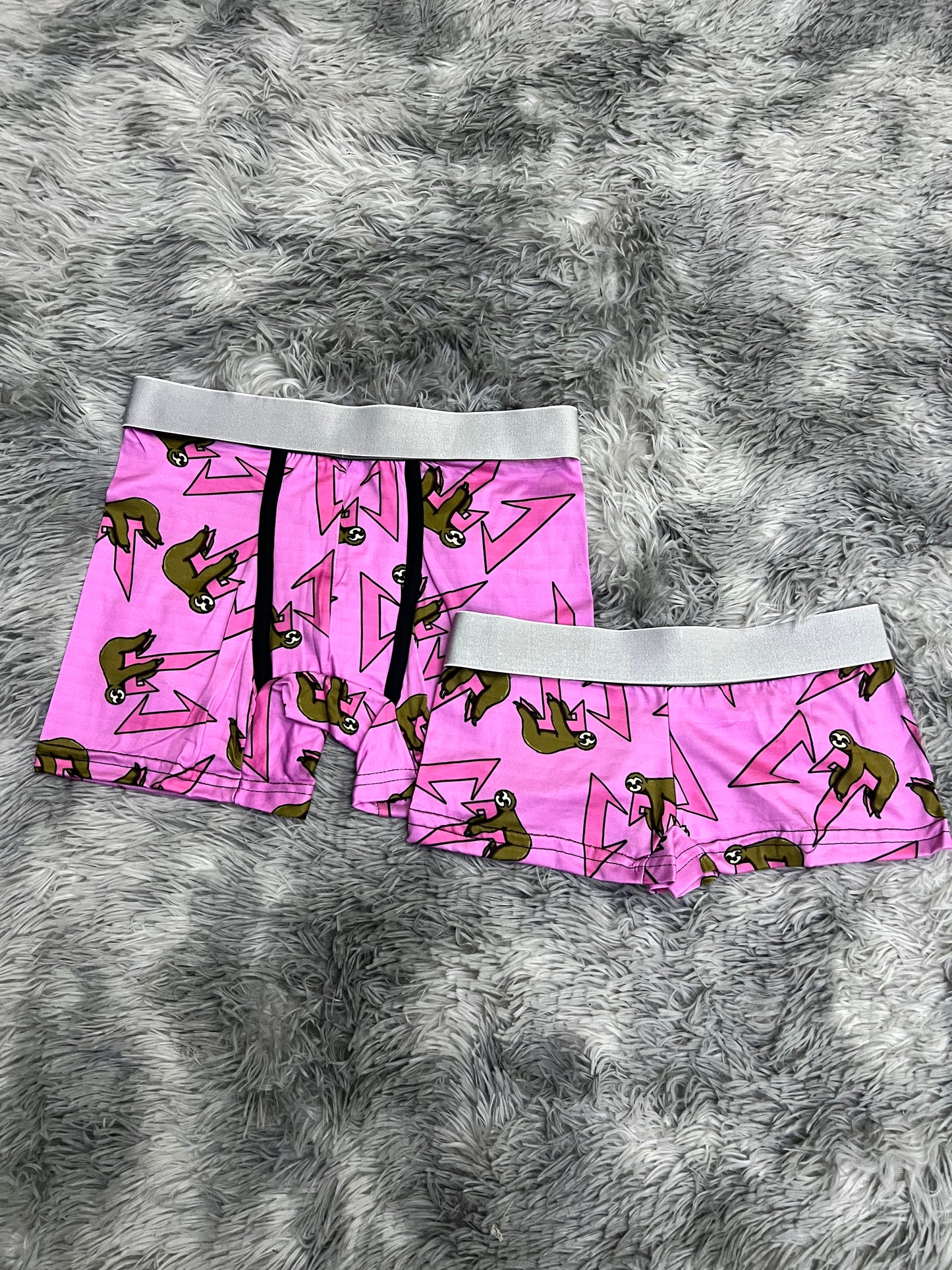 CT pink couples matching underwear boxer and boxer MIXED SIZES