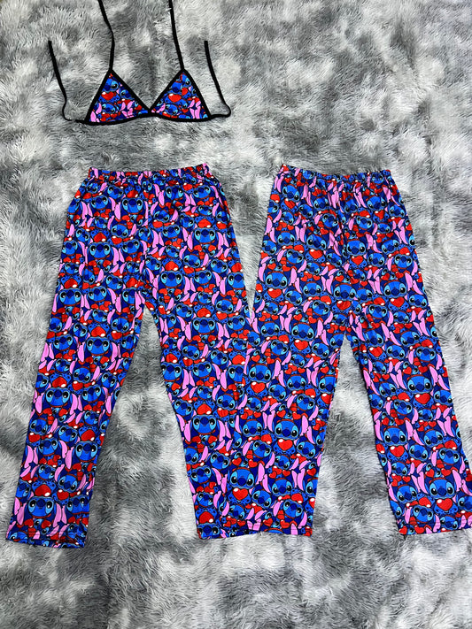 Stich love pajama duo